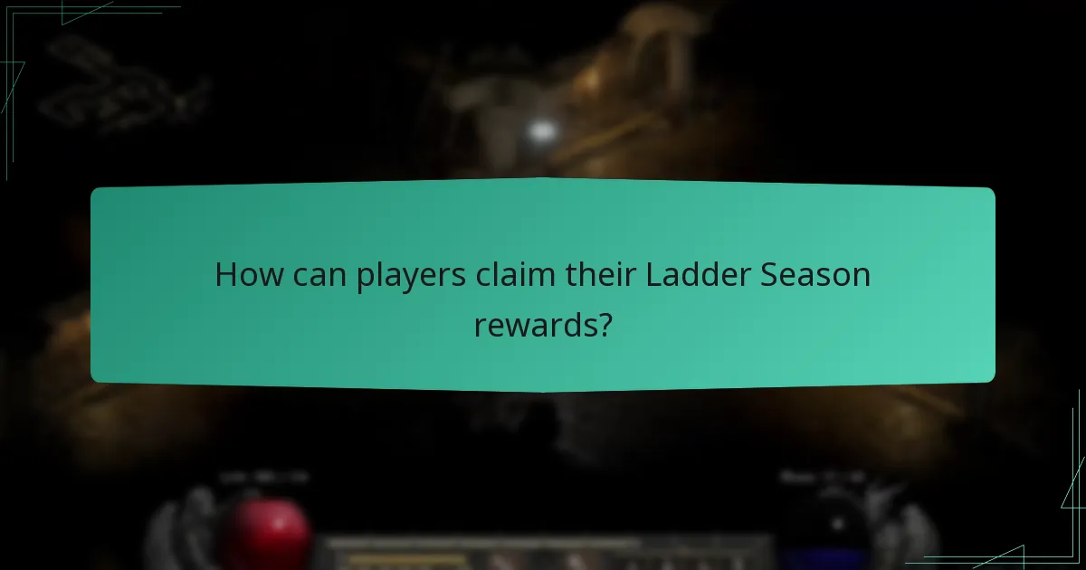 How is reward distribution handled during Ladder Season?