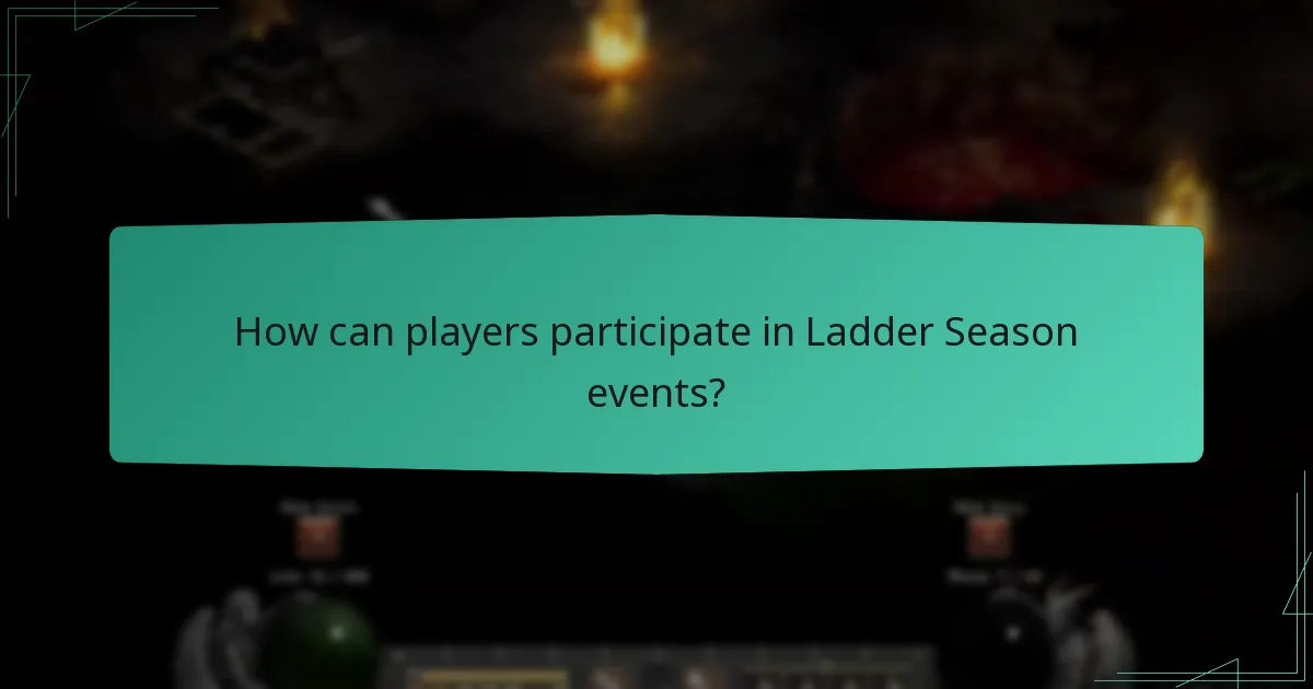 What seasonal themes are featured in this Ladder Season?