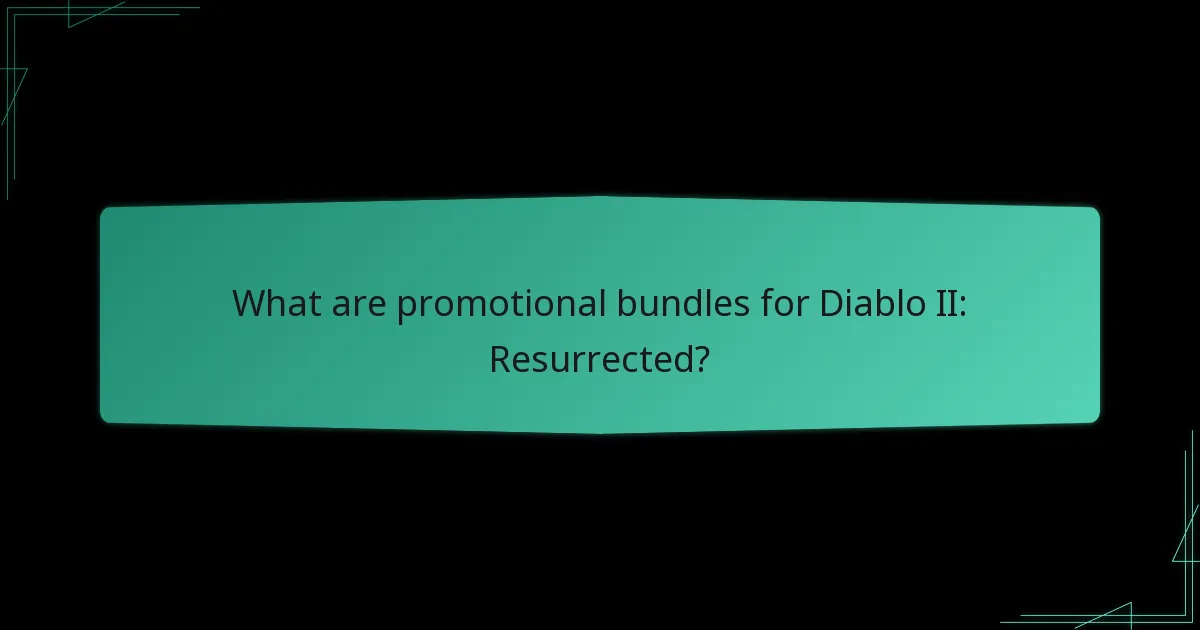How do promotional bundles enhance gameplay?