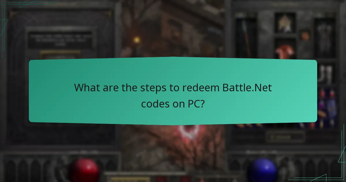What is the process for redeeming Battle.Net codes on mobile devices?
