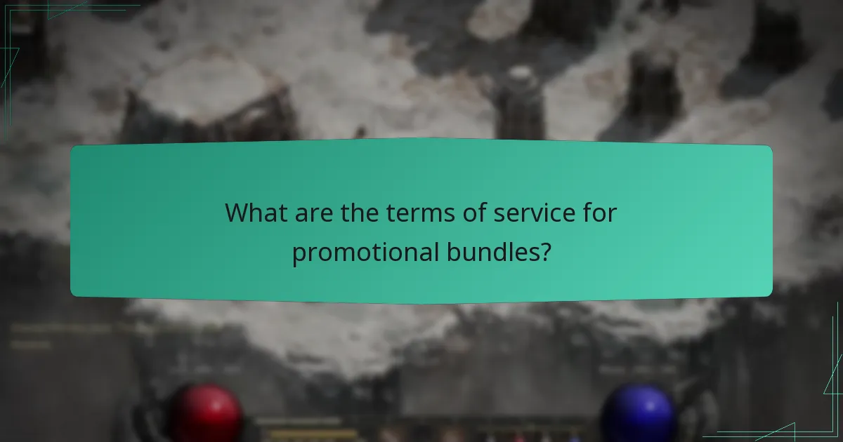 How do promotional bundles compare to other offers?